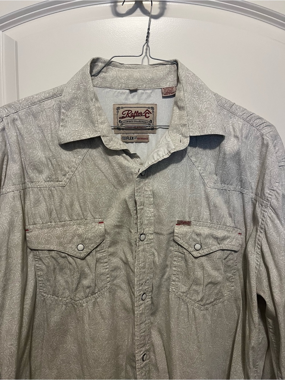 Rafter C Men’s Western Pearl Snap Button Up